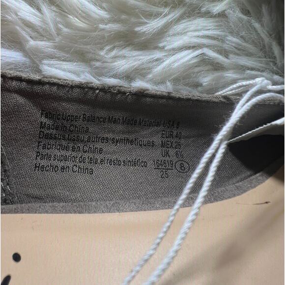 Fioni Brown Taupe Faux Suede Ballet Flats Size 8 Bow Slip On Loafers NWT - Picture 3 of 7